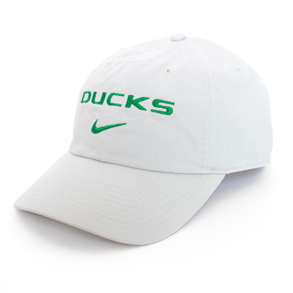 Ducks, Nike, Grey, Curved Bill, Cotton, Accessories, Unisex, Light, Unstructured, Twill, Adjustable, Hat, 916378